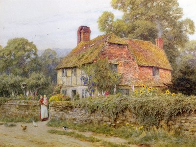 サリーコテージ 作： Helen Allingham